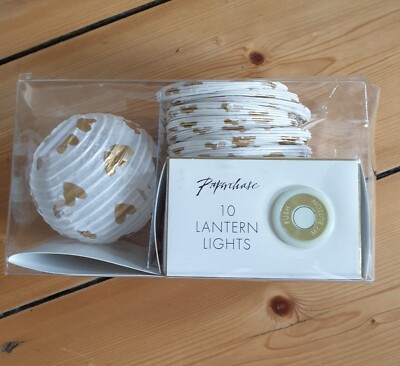 Paperchase 10 Laternenleuchten - NEU