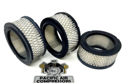 3 PACK CURTIS 70123-66140 INTAKE ELEMENT E-50, ES-50 AIR COMPRESSORS - Foto 4