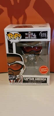Marvel #0819 Funko POP! Captain America (GameStop) 889698542814| eBay