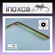 6mm A/F SECURITY HEX ALLEN L SHAPE KEY WITH HOLE FOR PIN 90 DEG HEXAGON PIN