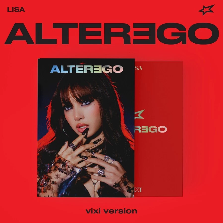 BLACKPINK LISA [ALTER EGO] Album PHOTO BOOK Ver./CD-R+Book+3