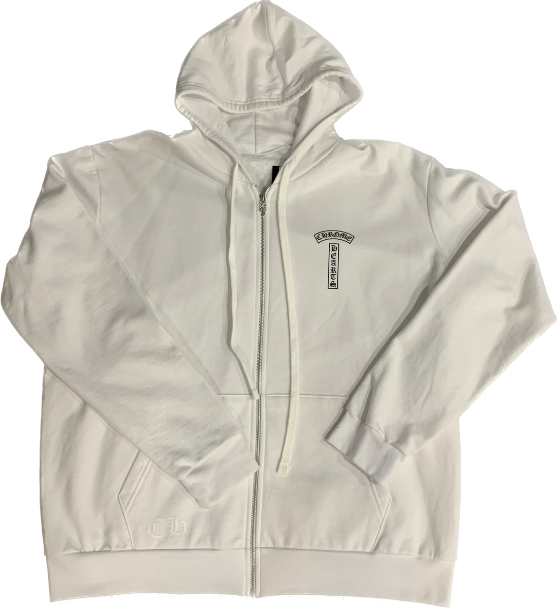 CHROME HEARTS F YOU UNLINED ZIP HOODIE - AUTHENTIC -NEW WITH CHROME HEARTS F YOU UNLINED ZIP HOODIE - AUTHENTIC -NEW WITH