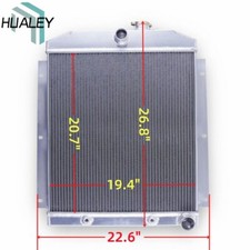 Aluminum Radiator Fits 1947-1954 Chevy 310036003800 Truck Pickup Dpi5100