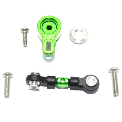 Aluminium Servo Saver Mit Lenkgestänge – 6-teilig, Schwarz, Für Traxxas 1/10 GT 4-Tec 2.0 & 3.0