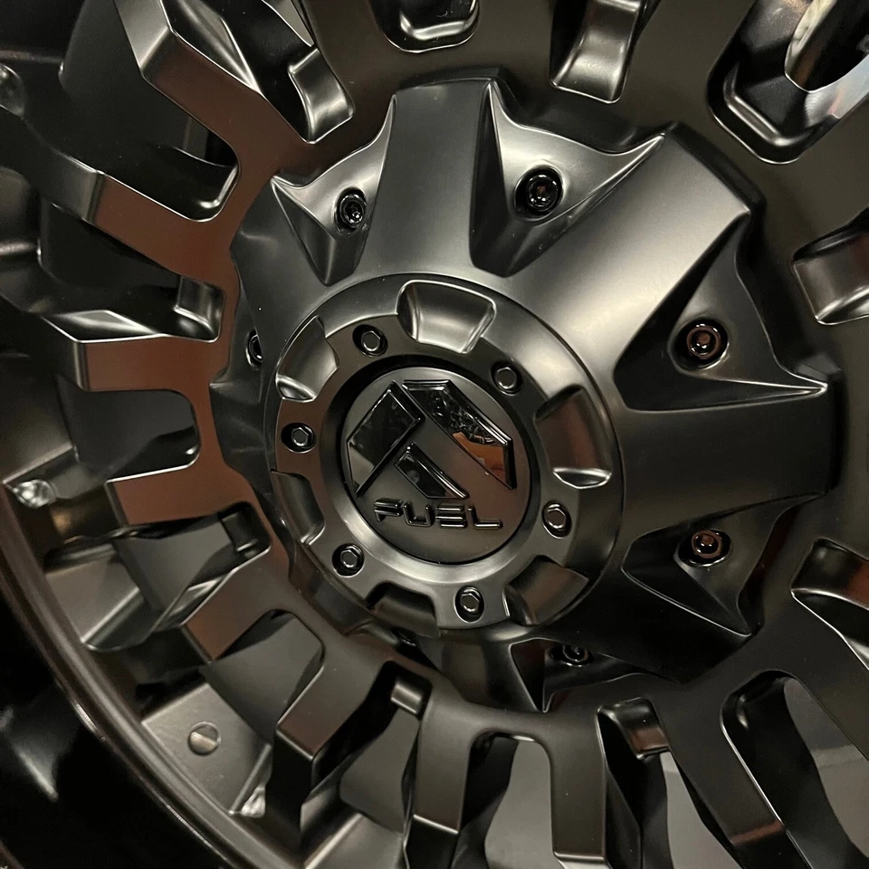 4 llantas nuevas Fuel D796 Arc 20" Blackout 20x9 8x180 +1 mm Chevy GMC 2500 3500 Foto 4 de 4