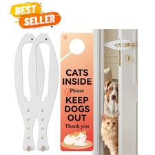 Versatile Cat Door Stopper with 5 Adjustable Sizes - 2 Pcs for Easy Installation