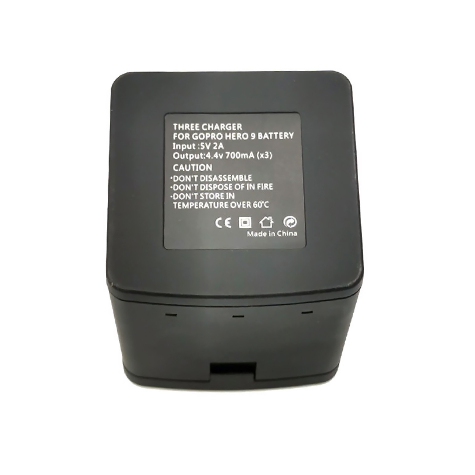 3 Way LED Battery Charger Charging Box Type-C Cable For GoPro Hero 9 Black Cam