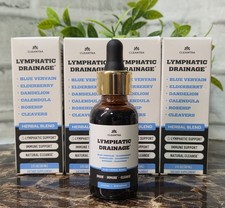 4pk Lymphatic Drainage Drops - Supplement for Lymphatic Support Detox -