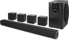Ilive 5.1 Surround Sound System with 32" Soundbar, Subwoofer  Bluetooth