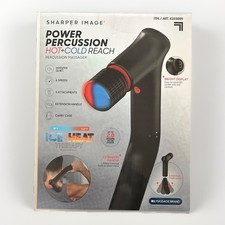 Sharper Image Power Percussion Hot  Cold Reach Massager OB