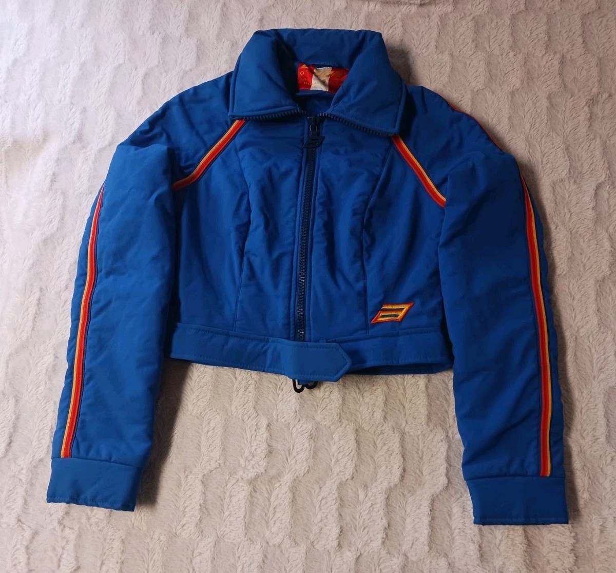 Vintage Anba Of Austria Women's 10 Small Ski 2 Piece Zip Snow Suit