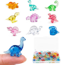 Mini Dinosaur Figurines: Tiny Resin Animals Bulk Pack 60Pcs