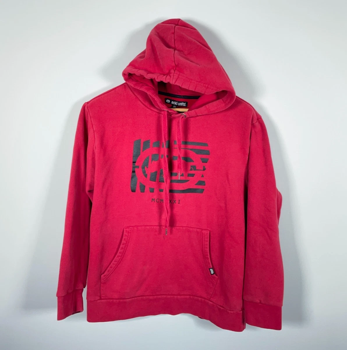 Veste Zippée ECKO RED WORDS Pour Garçon - Bleu, Taille Grand L - Neuf Avec Petite Tache