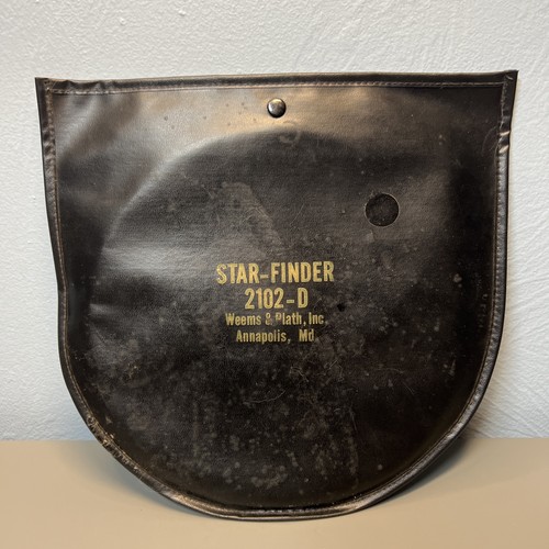 Star Finder 2102-D Weems & Plath Pouch + Instructions Astronomy Constellations