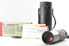 Top MINT in Box Canon New FD NFD 300mm f/5.6 MF Telephoto Lens From JAPAN