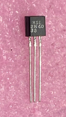 KSL transistor 2N4033 PNP planar Epitaxial package TO-92