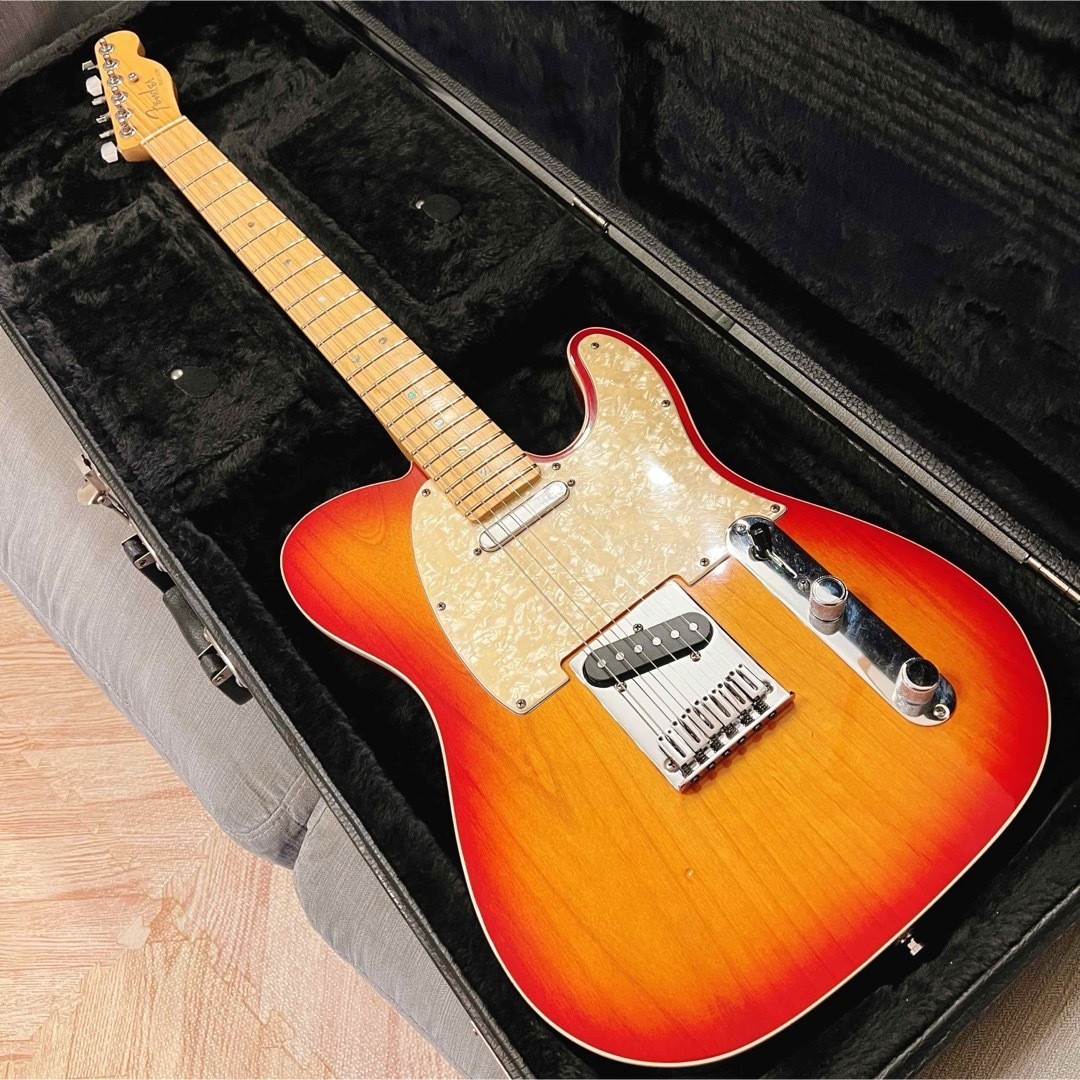 Fender USA テレキャス　American Deluxe ６０周年記念 Fender USA 60th American Deluxe Telecaster Guitar Aged Cherry
