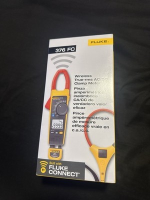 Fluke 376 FC Wireless True RMS Clamp Meter AC/DC 1000V, Fluke Connect