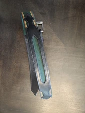 Tredstep Flex Belt  Black/hunter Green Equestrian