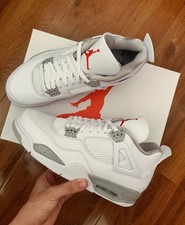 Nike Air Jordan 4 "White Oreo" Mid Top Men's Retro Basketball Shoes for US 7-12