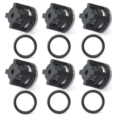 #ad YUXIVCNE AR1828 Pressure Washer Water Pump Check Valve Kit with O Rings black $22.82