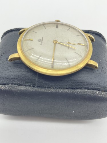 Vintage 70er Jahre Bucherer Herren 18kt Gold Uhr Funktioniert Elegant Klassisch Mechanisch - Bild 5 von 12