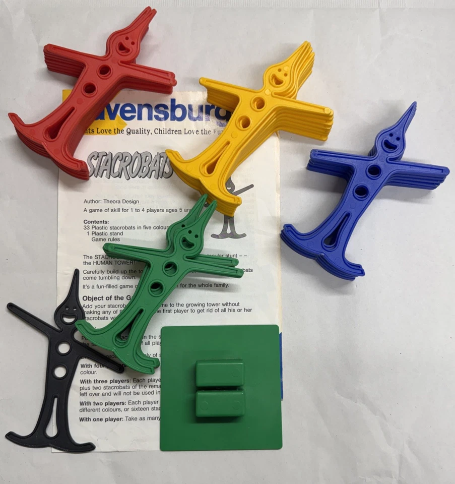 Rare Ravensburger Stacrobats Game 1992 Vintage Childrens Complete - Image 2 of 4