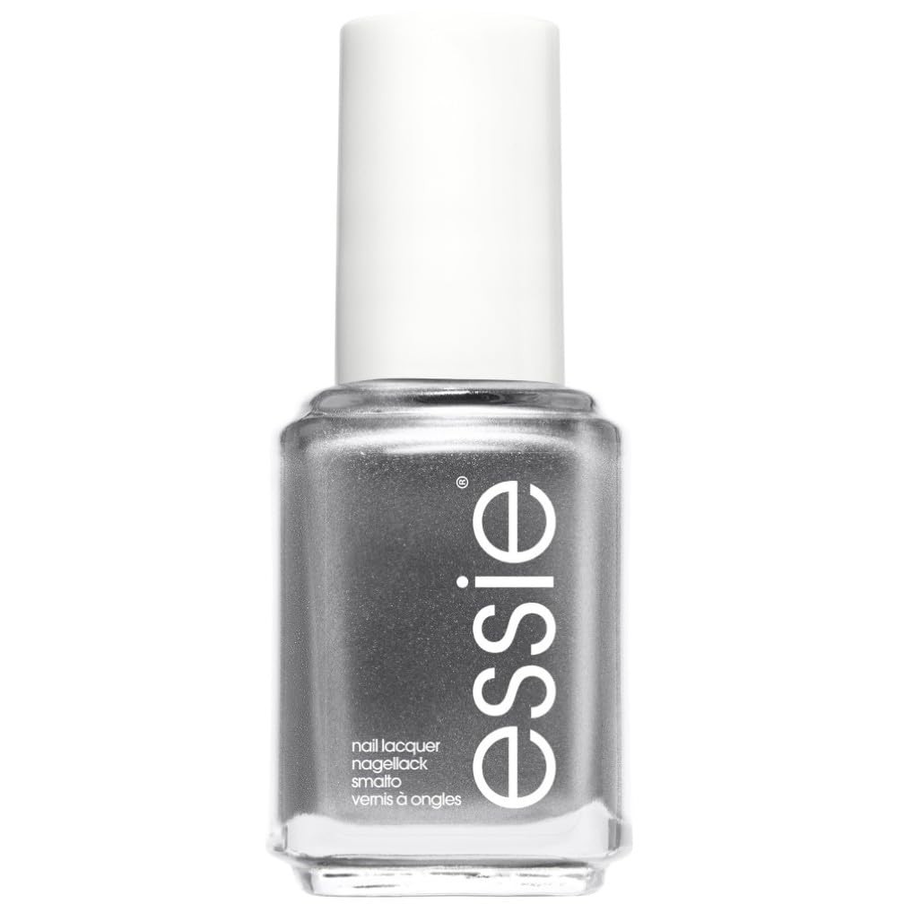 essie Original Nail Polish, 13.5 ml (Pack of 1), Apres-Chic Silver Metallic