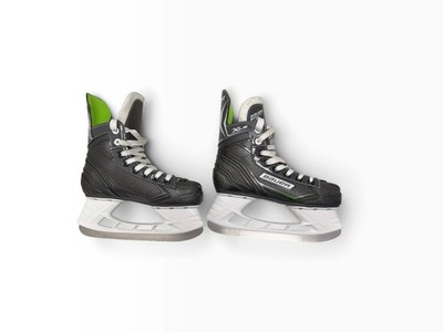 Bauer XLS Junior Eishockey Schlittschuhe Größe 2 gebraucht Hockey Schlittschuhe Top Zustand