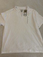 Goodfellow Co White XL Men's Short Sleeve Polo Shirt Standard Fit Collared NWT