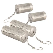 4PCS Tea Infusers for Loose Tea,Tea  with Lid,Stainless Steel Tea Strainer8215