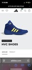 Adidas Hvc Blue Yellow Wrestling Boxing Shoes 10.5 — photo 2