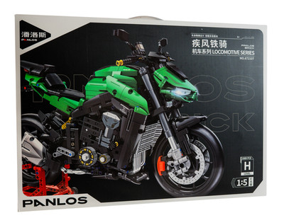 Kawasaki Z1000 Motorrad Klemmbausteine Set 2089 teile Technic Motorrad Modell