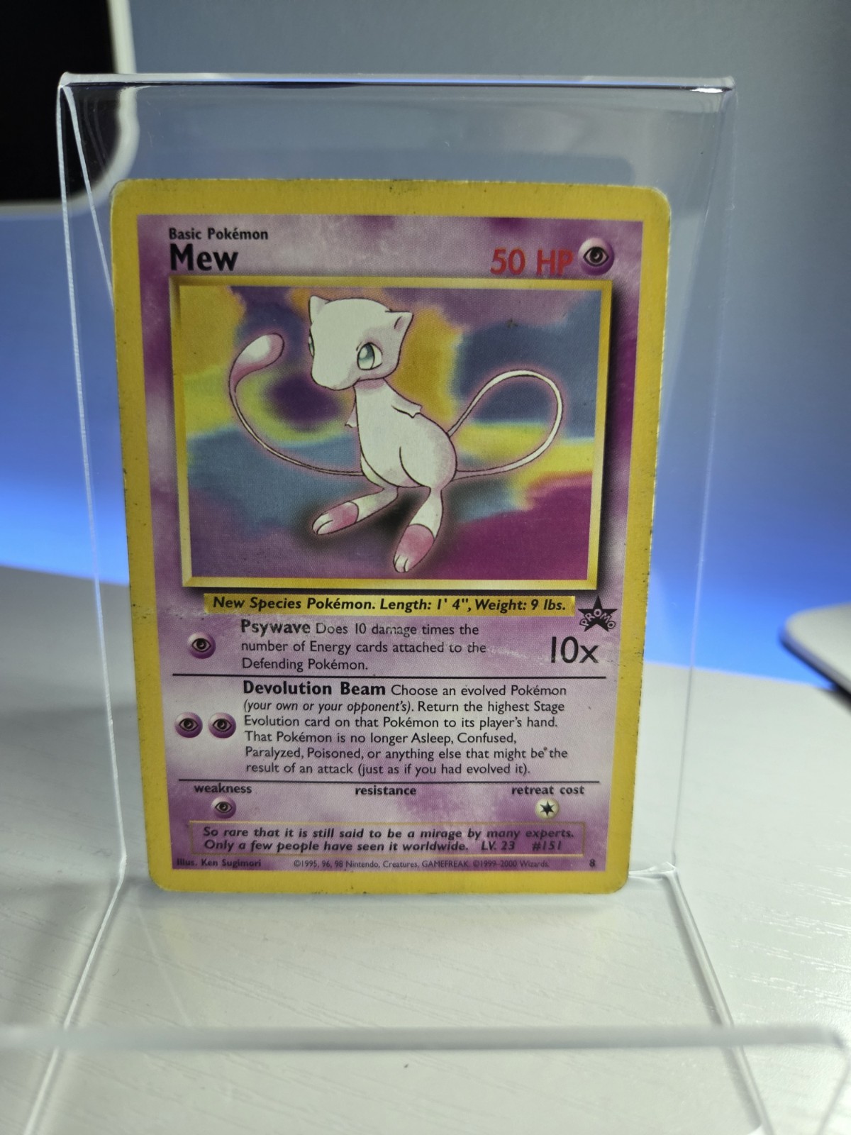 Mew 8 Wotc Promo Regular