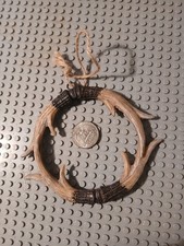 Rustic Antler Styled Christmas Ornaments