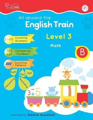 All Aboard The English Train: Level 3 - Math by Rasha Alajouz CL (English) Paper