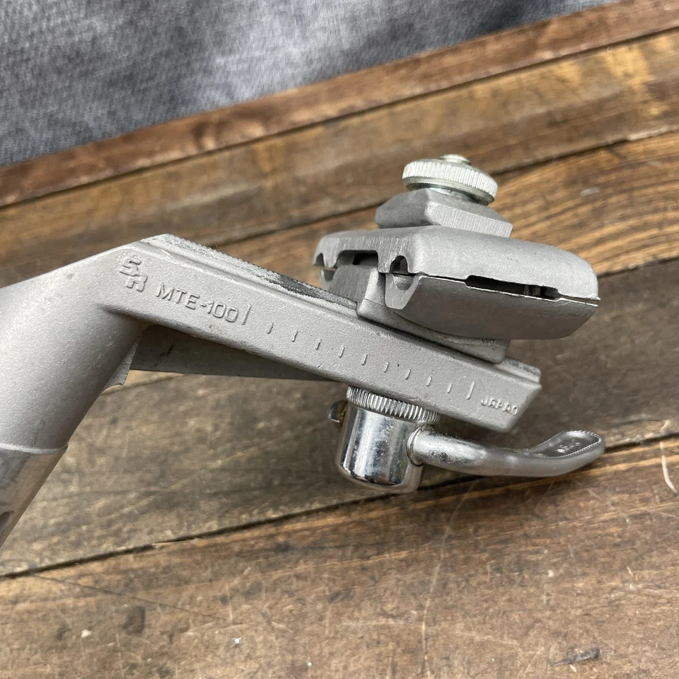 Tija de sillín vintage SR Sakae MTE-100 26,4 mm hecha en Japón bicicleta de montaña años 80 QR Foto 2 de 4