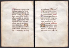 Book Of Hours Manuscript Stundenbuch Handschrift 1450 Livre Heures Manuscrit 48