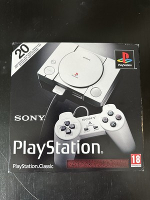 Sony Playstation Classic Mini Gaming System With 20 Pre Loaded Games Brand New