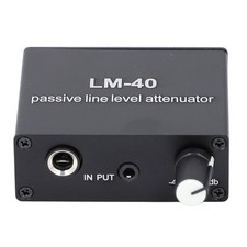 Sound Passive Attenuator ‑40db‑15db Adjustable Sound Volume Control Attenuat BS