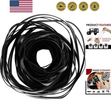 Cassette Player Belts Replacement Kit, Mixed Flat Rubber Belts for Recorder R...