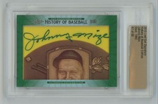 2015 Leaf History of Baseball Cut Signature Edition Cards 9