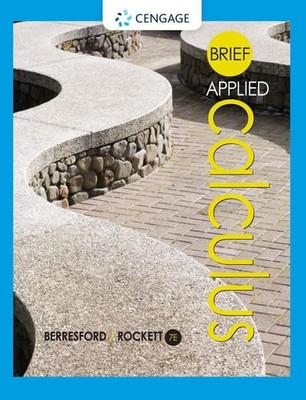 Brief Applied Calculus by Berresford