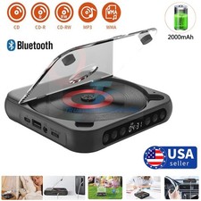 Rechargeable CD Player With Bluetooth Portable Personal Cd Players For Car Home