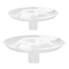 Vaso per fiori trasparente, decorazione da scrivania, ornamento floreale per