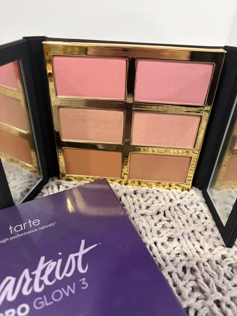 Tarte Tarteist Pro Glow 3 Cheek Palette New in Box