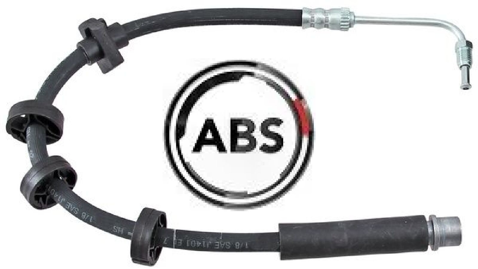 Bremsschlauch 502 mm OUT M10x1.0 INN M10x1.0 A.B.S. für u.a. PEUGEOT 406 - Bild 2
