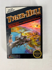 Tiger-Heli NES Nintendo CIB Caja de Juego Manual Funda Acclaim Shooter Env&iacute;o Gratis