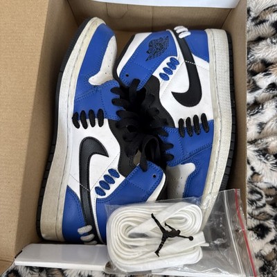 Nike Air Jordan 1 Mid SE Women's Size 7 Game Royal/black-white