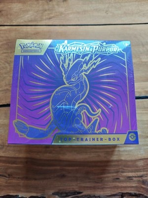 Pokemon Karmesin und Purpur - Top Trainer Box - German - New & Sealed
